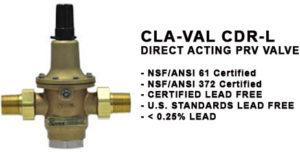 CLA-VAL CDR-L Certified Lead Free